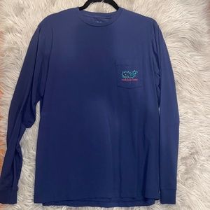 Vineyard Vines vintage holiday cotton long sleeve men’s Small, only worn once